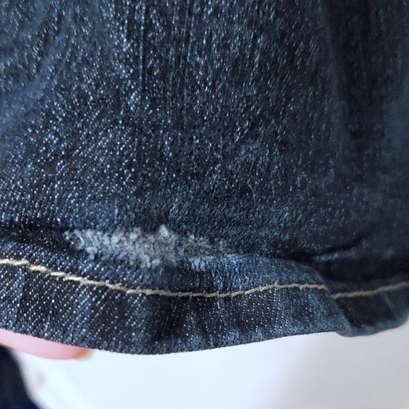 Women's Blue Levi's Jeans Size 14 Short Bootcut - Picture 7 of 7